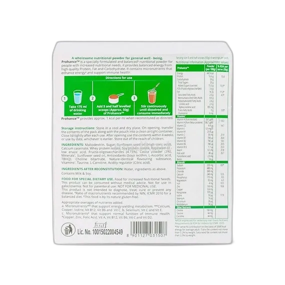 prohance choco powder 200 gm